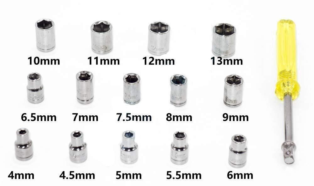 Hardware Tools - Multipurpose 40 in 1 Screwdriver Socket Set and Bit Tool Kit Set