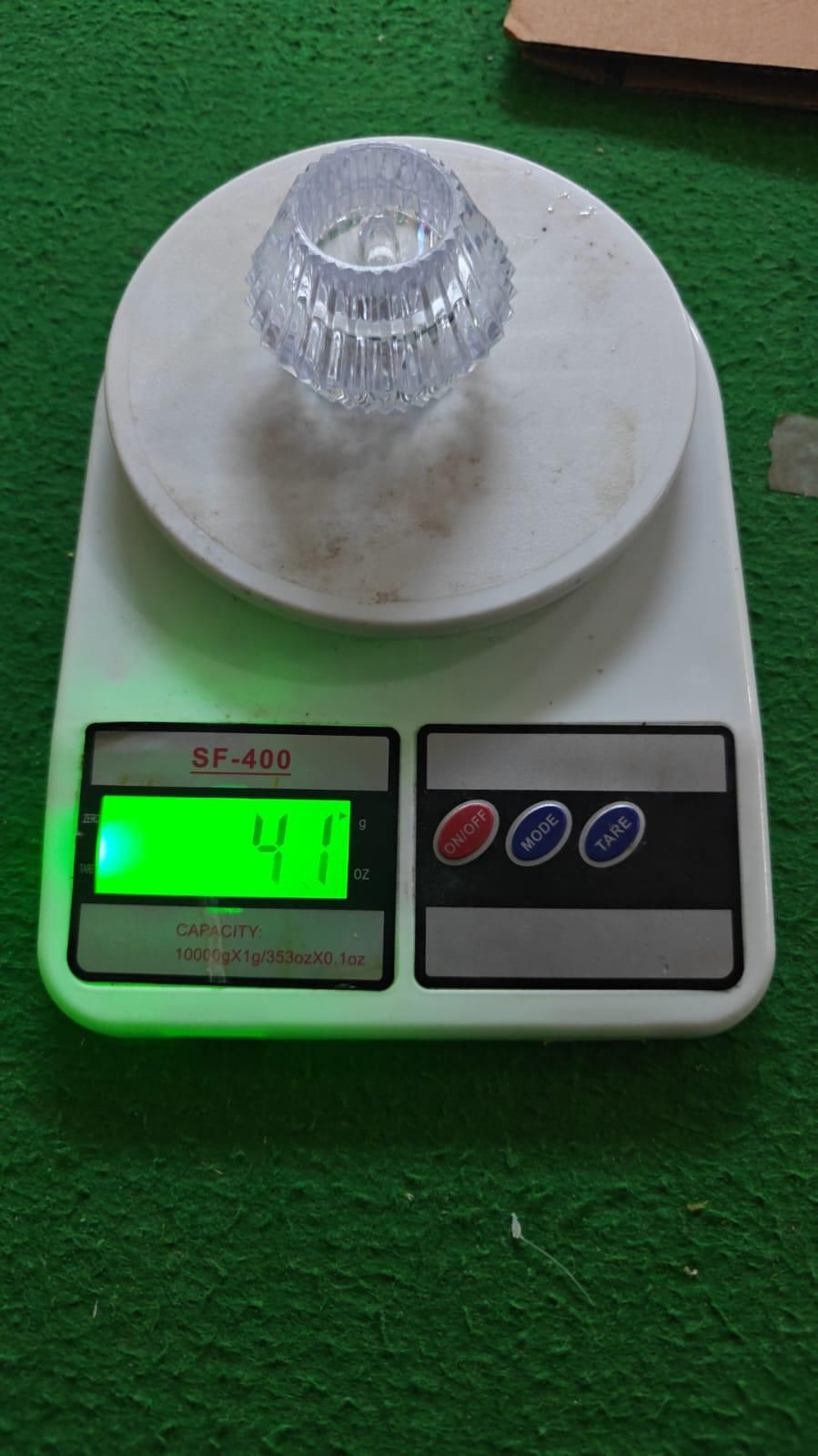 Decorative Led Crystal Diamond Candle (Pack of 2)