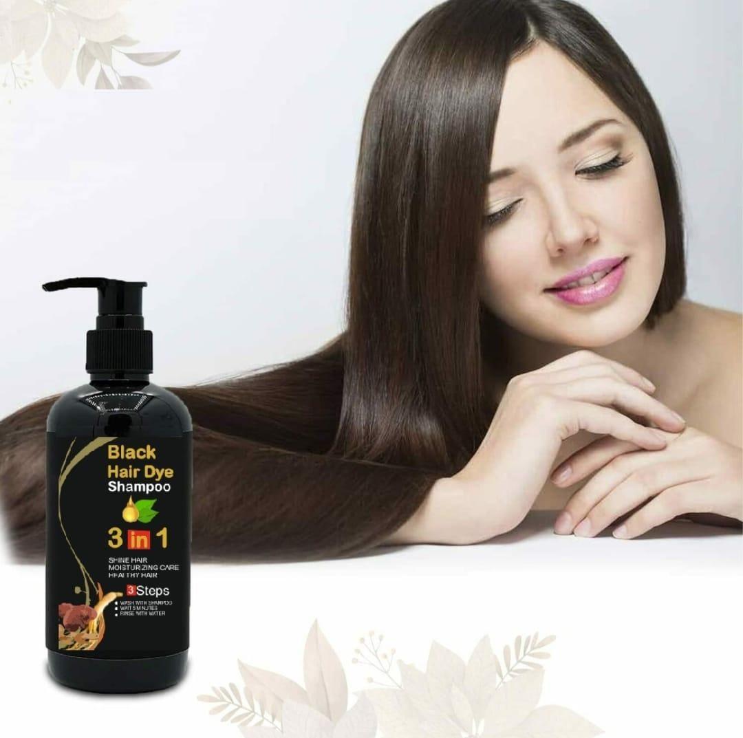 Black Hair Shampoo 3 in 1