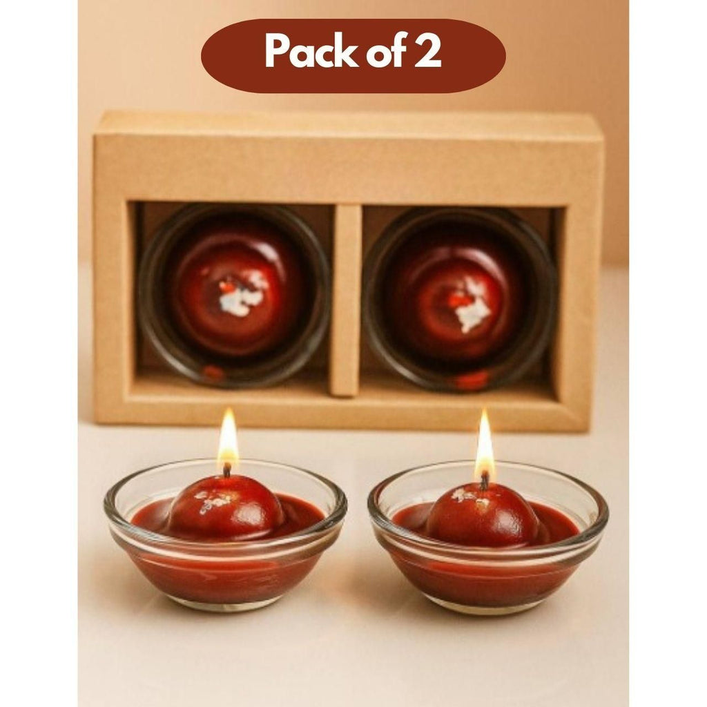 Gulab Jamun Scented Candle Pack of 4