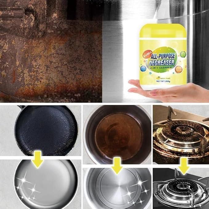 All Purpose Degreaser 3 in 1 Cleaner 200 gm Pack of 2