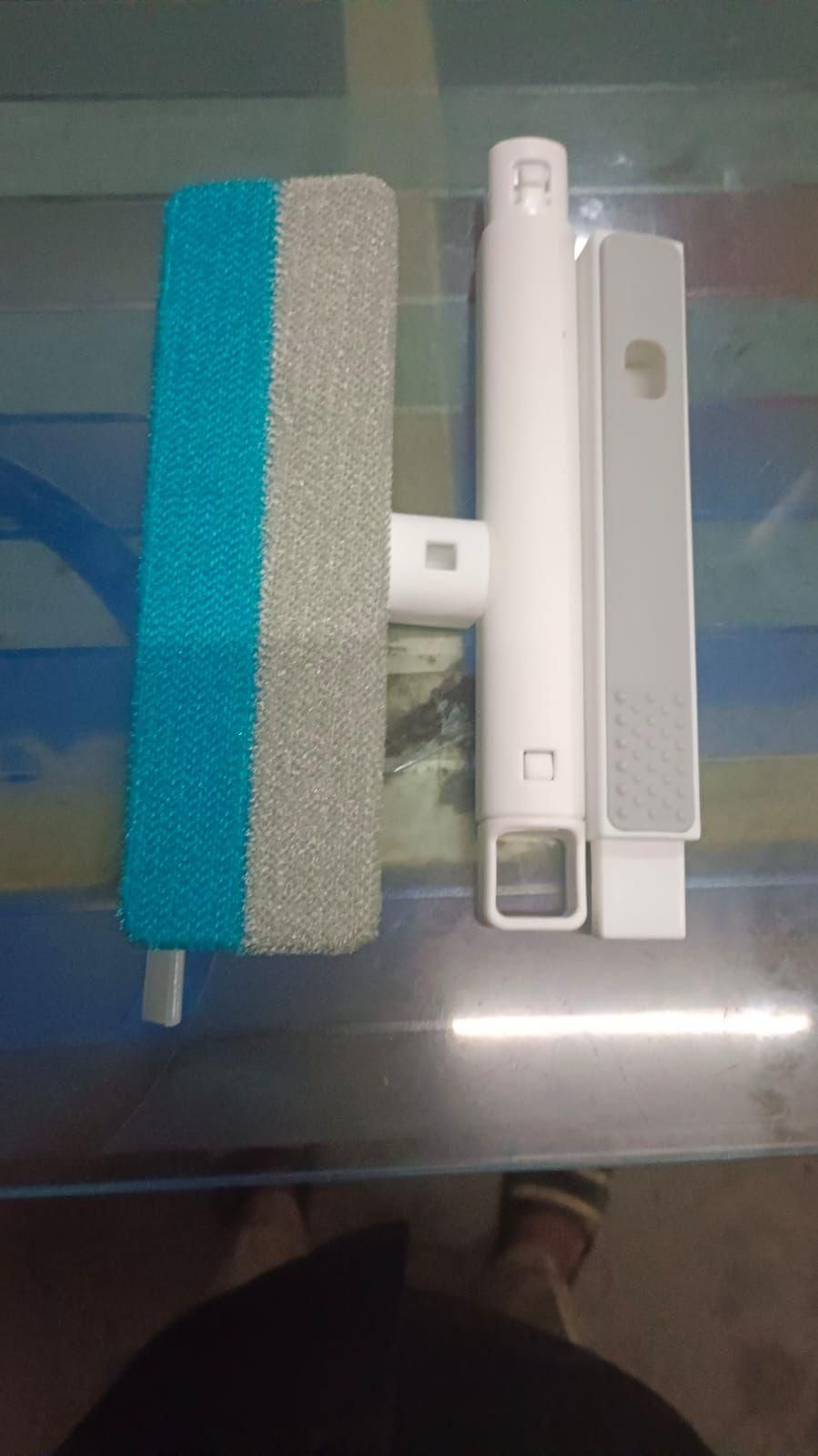 Double Sided 4 in 1 Cleaner Brush - Wiper